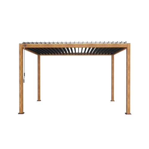 Pergola ogrodowa MIRADOR Premium 111 Delux 3 x 4m Dąb Wiśniowy